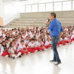 Coordinador Damian Diaz bienvenida Sanboni 2016