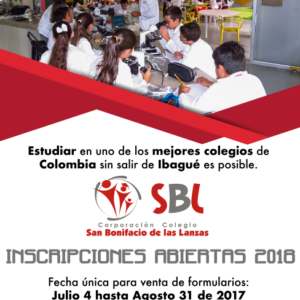 Incripciones 2018